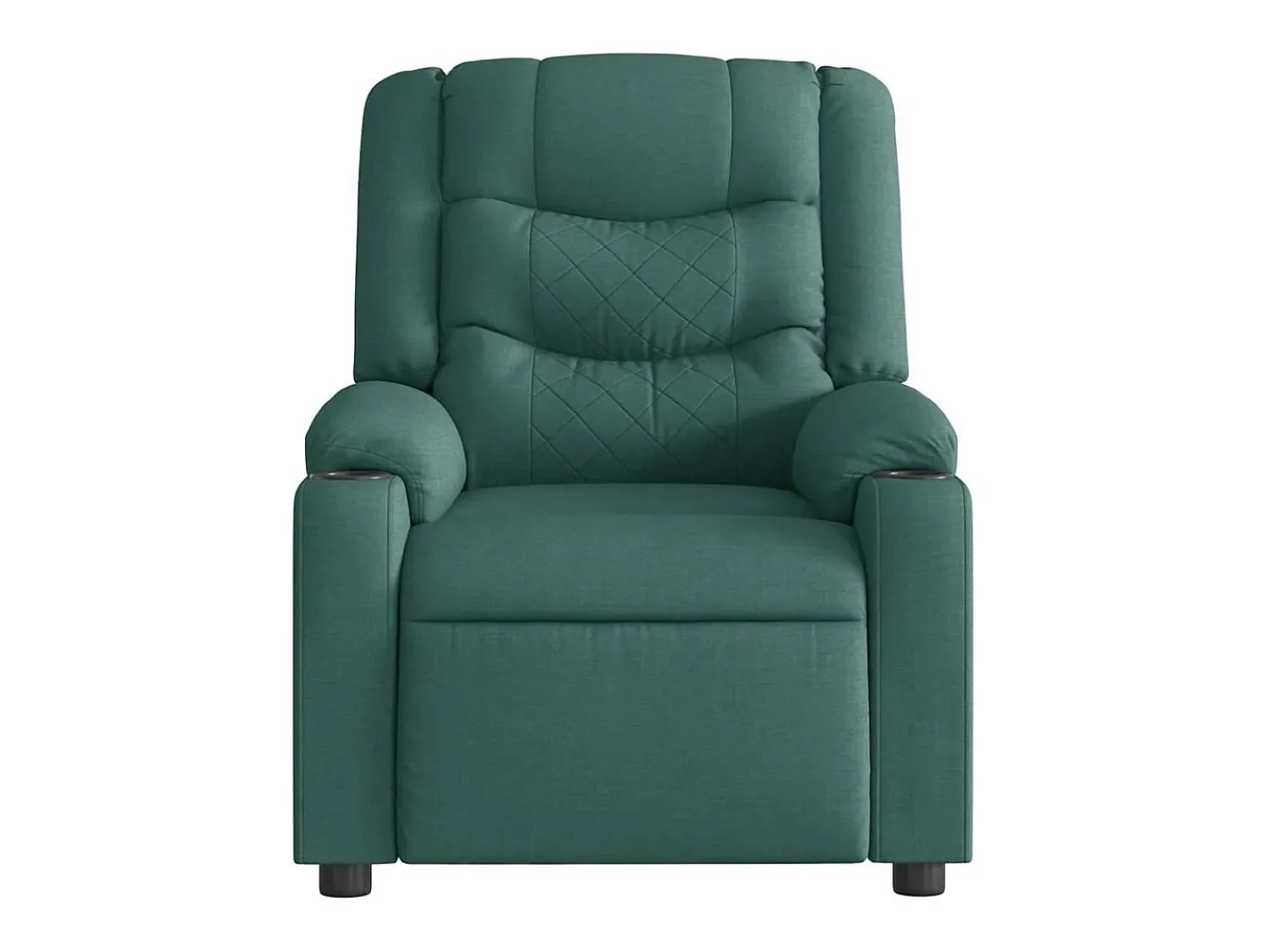 Poltrona| Poltrona de massagens reclinável tecido verde-escuro SHL33480 Verde pinho