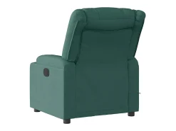 Poltrona| Poltrona de massagens reclinável tecido verde-escuro SHL33480 Verde pinho