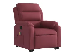 Poltrona* Poltrona de massagens reclin. elevatória tecido tinto SHL584124 Vermelho