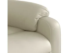 Poltrona de massagens reclinável couro artificial cor SHL244488^ Poltrona