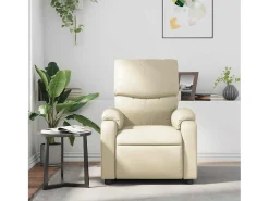 Poltrona de massagens reclinável couro artificial cor SHL244488^ Poltrona