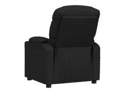 vidaxl Poltrona de massagens reclinável tecido^ Poltrona