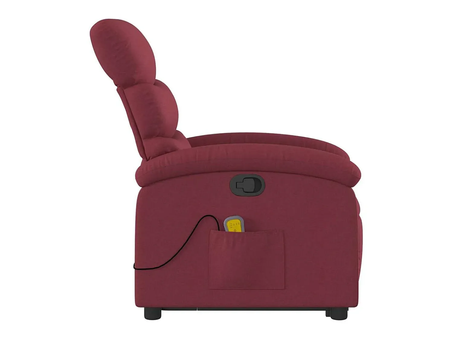 Poltrona de massagens reclin. elevatória tecido tinto SHL261249^ Poltrona