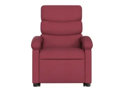 Poltrona de massagens reclin. elevatória tecido tinto SHL261249^ Poltrona
