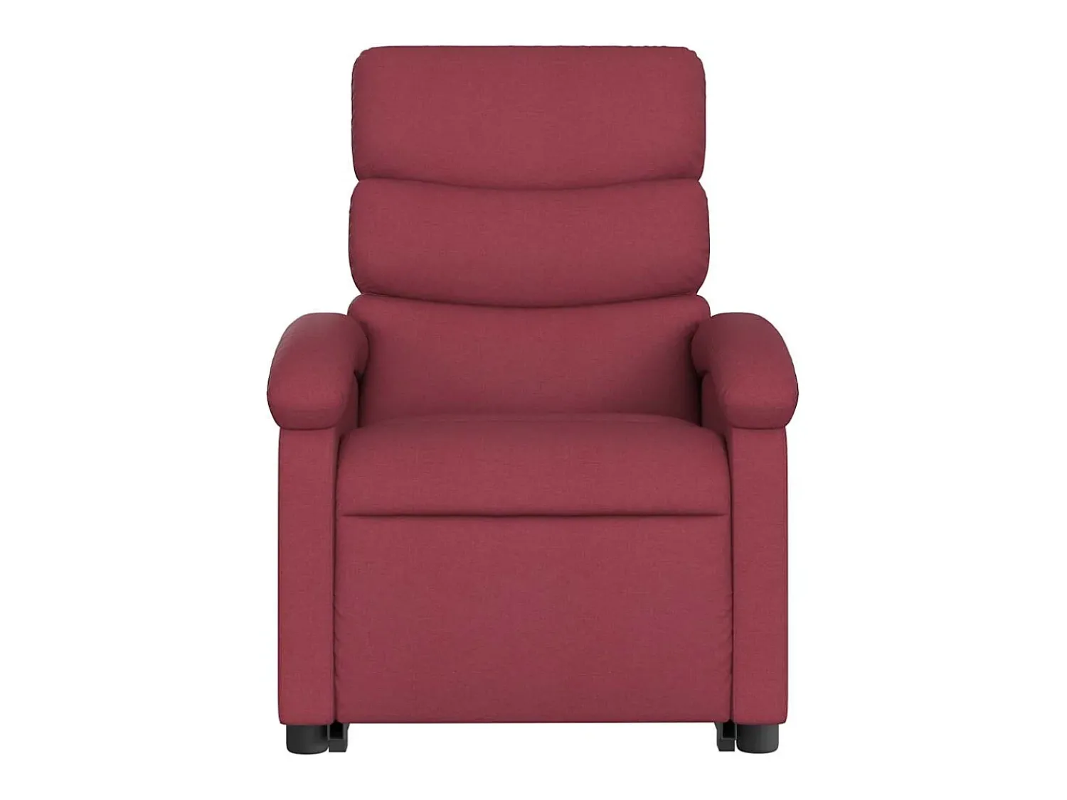 Poltrona de massagens reclin. elevatória tecido tinto SHL261249^ Poltrona