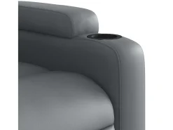 Poltrona de massagens reclinável couro artificial SHL558044^ Poltrona
