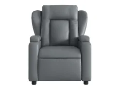 Poltrona de massagens reclinável couro artificial SHL558044^ Poltrona