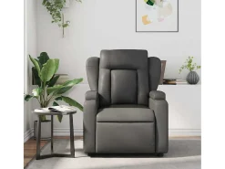 Poltrona de massagens reclinável couro artificial SHL558044^ Poltrona