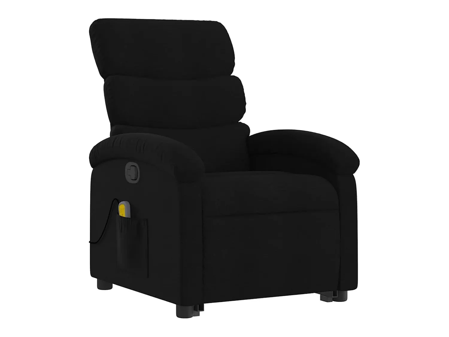 Poltrona* Poltrona de massagens reclinável elevatória tecido SHL210507 Preto