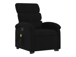 Poltrona* Poltrona de massagens reclinável elevatória tecido SHL210507 Preto