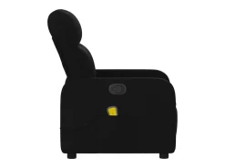 Poltrona| Poltrona de massagens reclinável tecido SHL349477 Preto