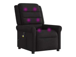 Poltrona| Poltrona de massagens reclinável tecido SHL817648 Preto