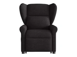 Hot Poltrona de massagens reclinável elevatória tecido SHL475600 Preto