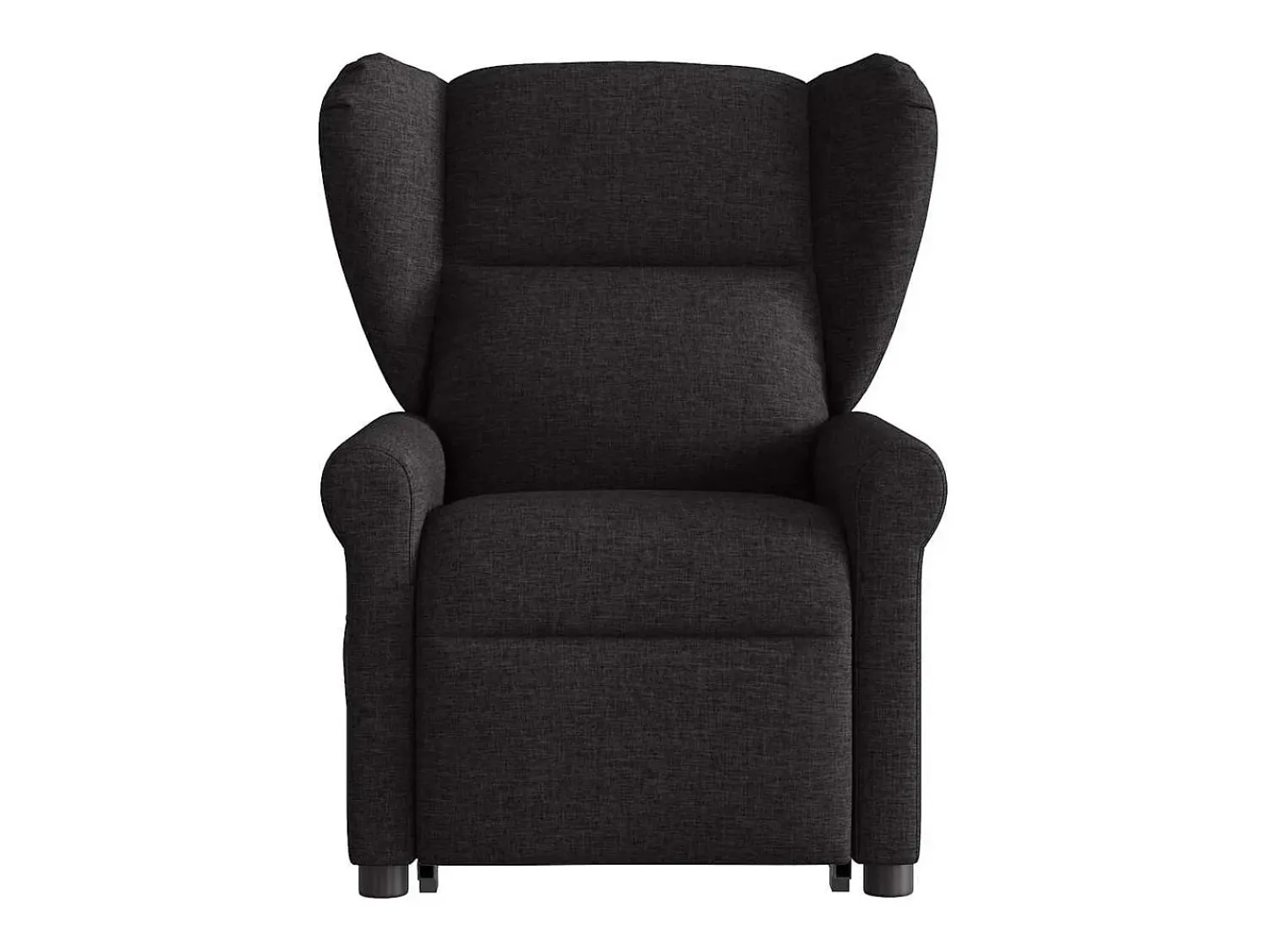 Hot Poltrona de massagens reclinável elevatória tecido SHL475600 Preto