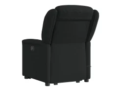 Poltrona* Poltrona de massagens reclinável elevatória tecido SHL287462 Preto