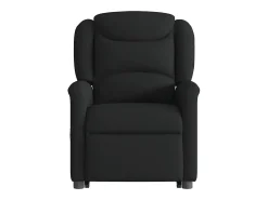 Poltrona* Poltrona de massagens reclinável elevatória tecido SHL287462 Preto