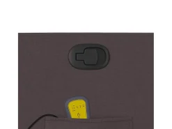 Poltrona| Poltrona de massagens reclinável tecido -escuro SHL705884 Castanho