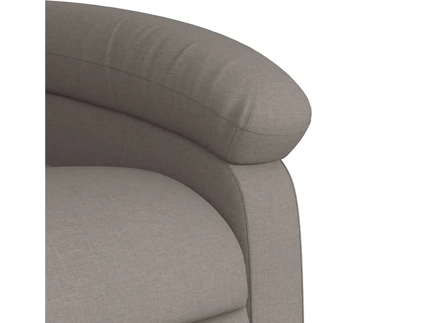 Online Poltrona de massagens reclinável tecido cinzento-acastanhado SHL850249 Taupe