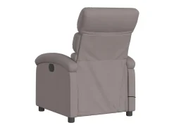 Online Poltrona de massagens reclinável tecido cinzento-acastanhado SHL850249 Taupe
