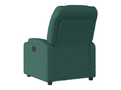 Clearance Poltrona de massagens reclinável tecido verde-escuro SHL556167 Verde pinho