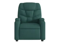 Clearance Poltrona de massagens reclinável tecido verde-escuro SHL556167 Verde pinho