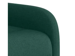 vidaxl Poltrona de massagens reclinável tecido -escuro^ Poltrona