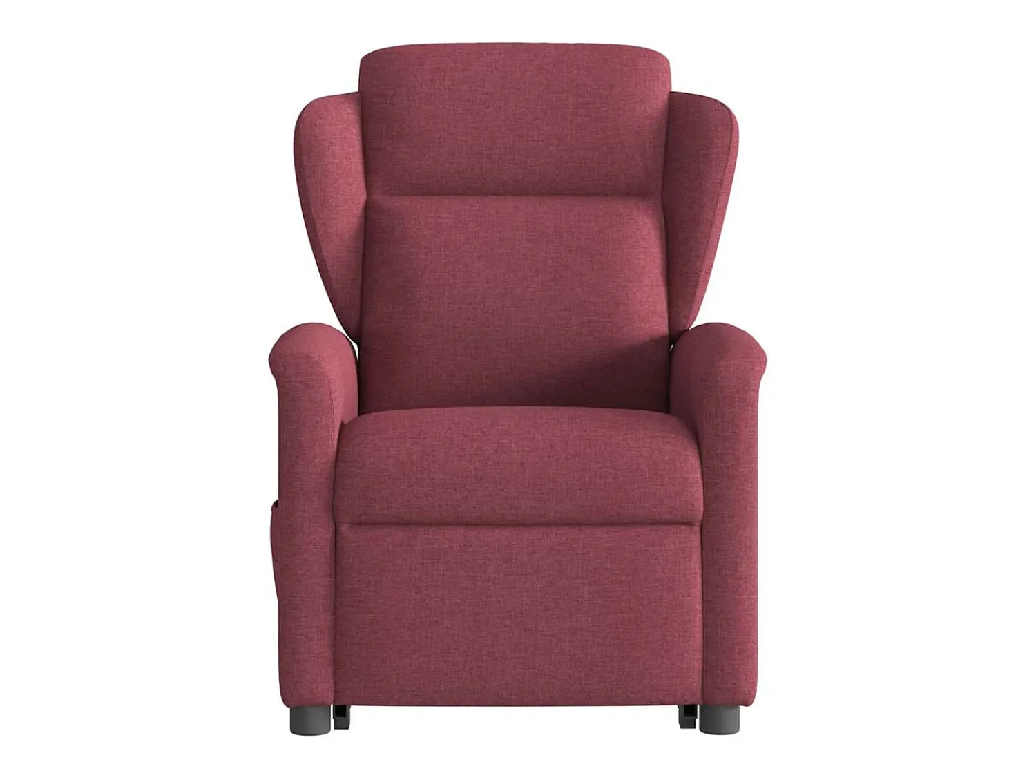 Poltrona de massagens reclin. elevatória tecido tinto SHL69840^ Poltrona