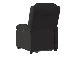 Poltrona| Poltrona de massagens reclinável elevatória tecido SHL55022 Preto