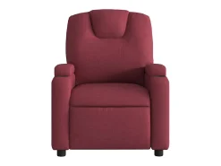 Outlet Poltrona de massagens reclinável tecido tinto SHL582282 Vermelho