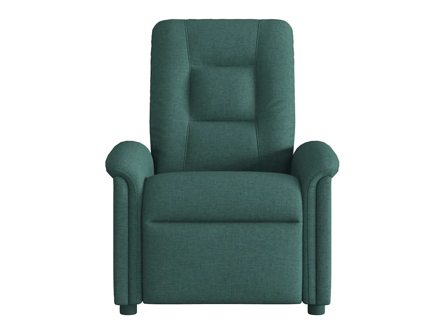 Poltrona de massagens reclinável tecido verde-escuro SHL389662^ Poltrona