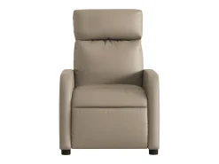 Poltrona| Poltrona de massagens reclinável couro artificial cappuccino SHL914366 Castanho