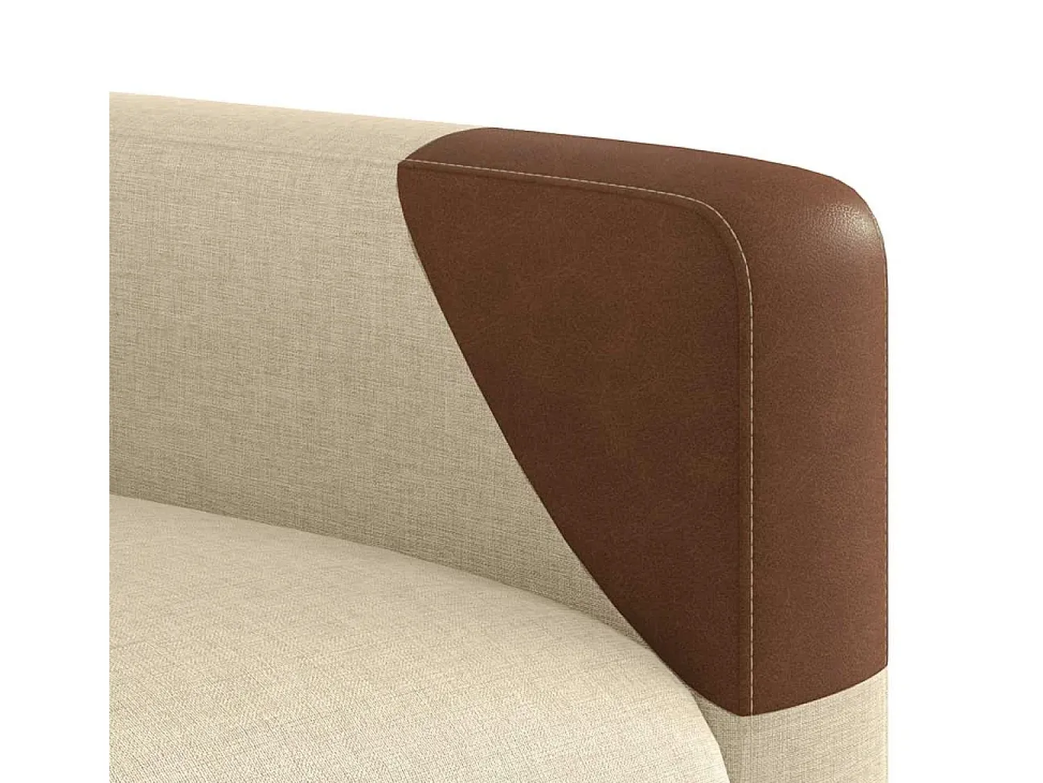 Poltrona| Poltrona de massagens reclinável tecido cor SHL477689 Creme