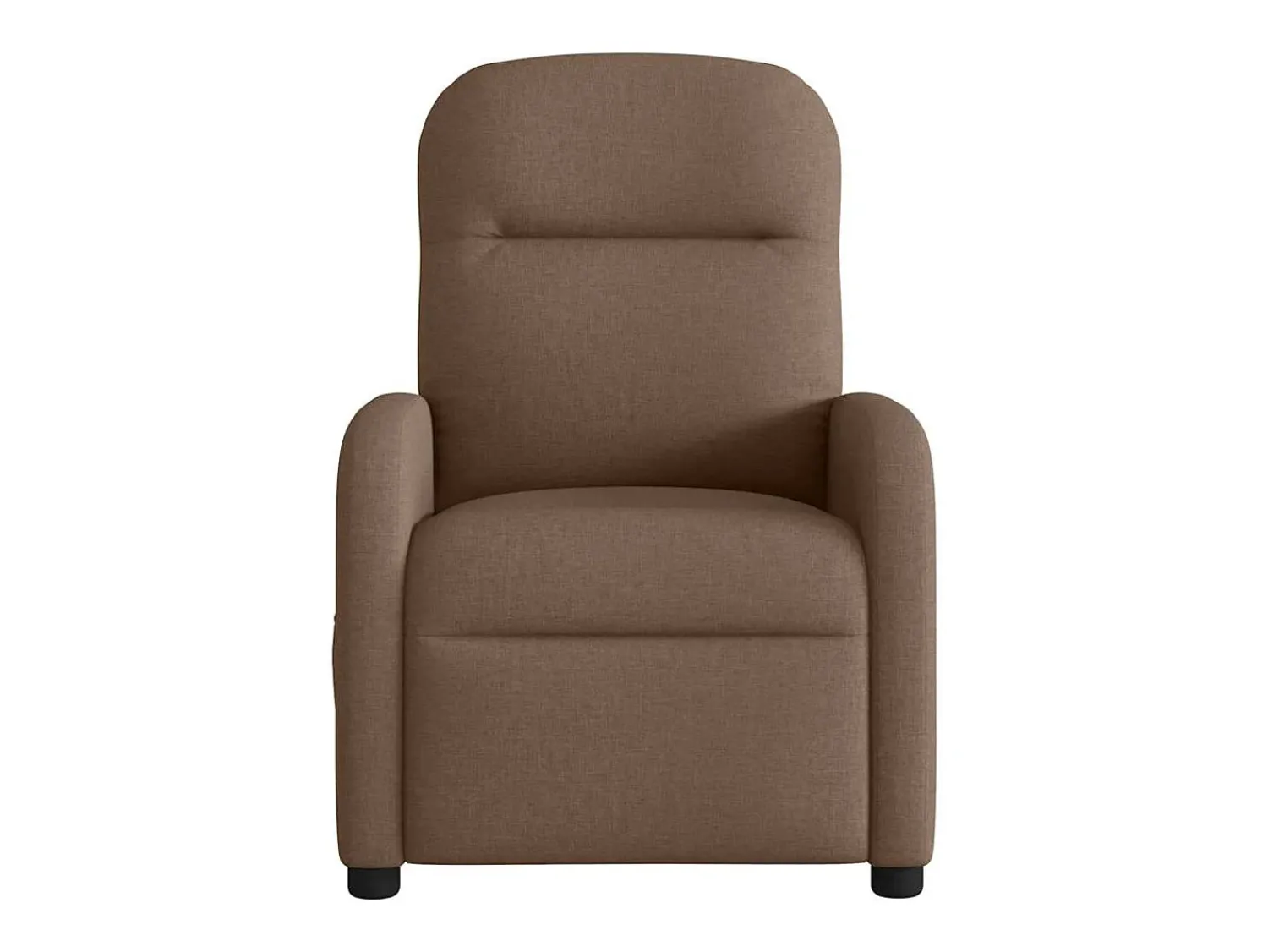 Poltrona| Poltrona de massagens reclinável tecido SHL868455 Castanho