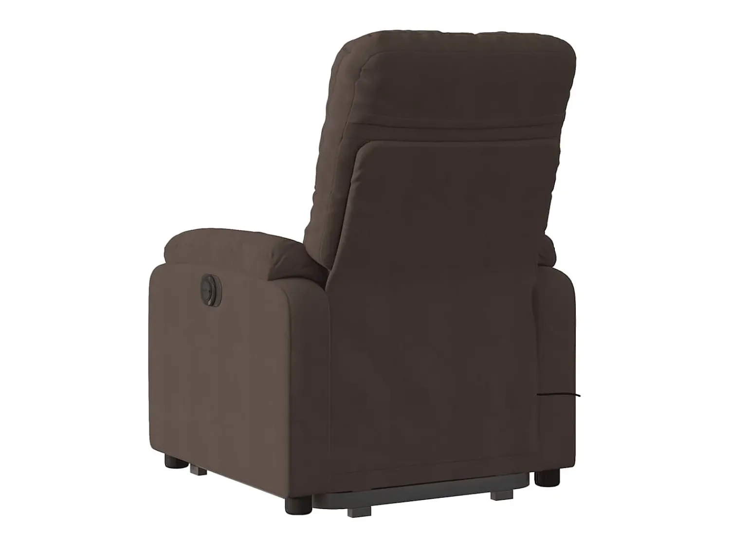 Poltrona de massagens reclinável elevatória microfibra SHL275140^ Poltrona