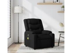 Poltrona| Poltrona de massagens reclinável tecido SHL175466 Preto