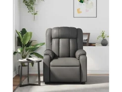 Poltrona de massagens reclinável couro artificial SHL865190^ Poltrona