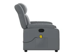 Poltrona de massagens reclinável couro artificial SHL865190^ Poltrona