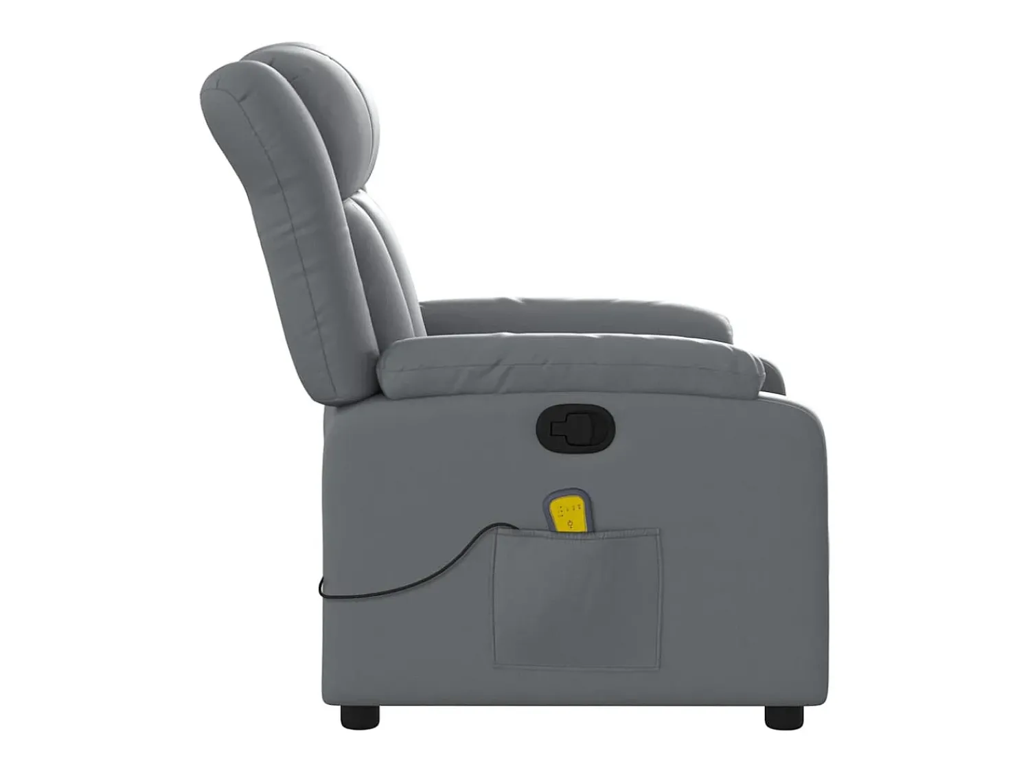 Poltrona de massagens reclinável couro artificial SHL865190^ Poltrona