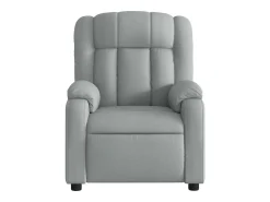 Poltrona* Poltrona de massagens reclinável tecido -claro SHL782496 Cinzento