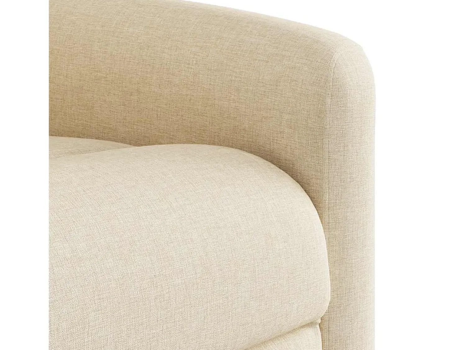 Poltrona* Poltrona de massagens reclinável tecido cor SHL281718 Creme