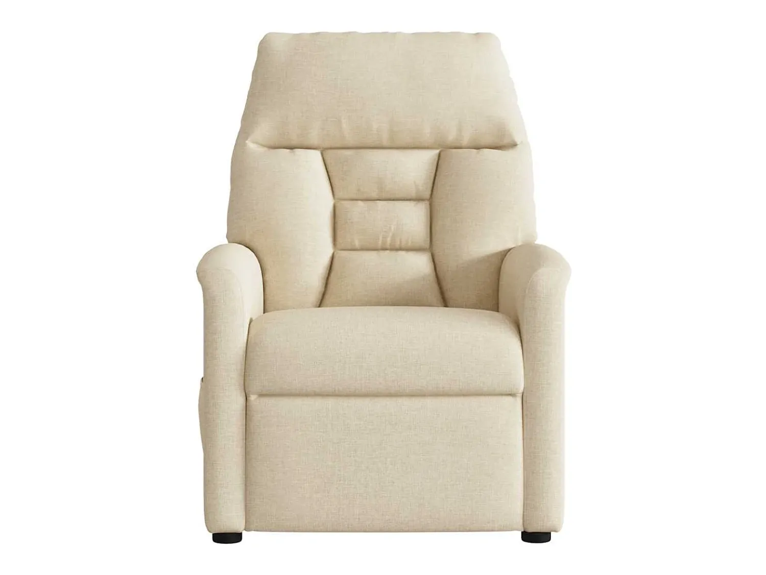 Poltrona* Poltrona de massagens reclinável tecido cor SHL281718 Creme