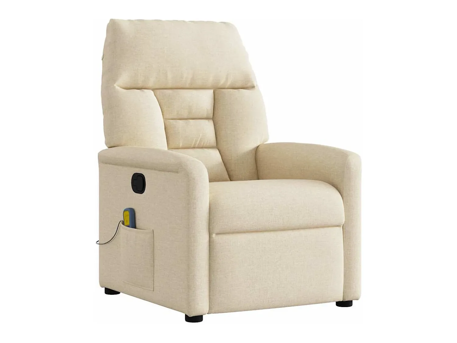 Poltrona* Poltrona de massagens reclinável tecido cor SHL281718 Creme
