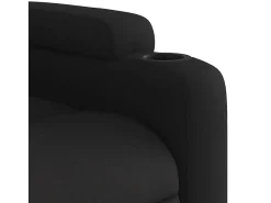 Poltrona| Poltrona de massagens reclinável tecido SHL338658 Preto
