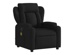 Poltrona| Poltrona de massagens reclinável tecido SHL338658 Preto
