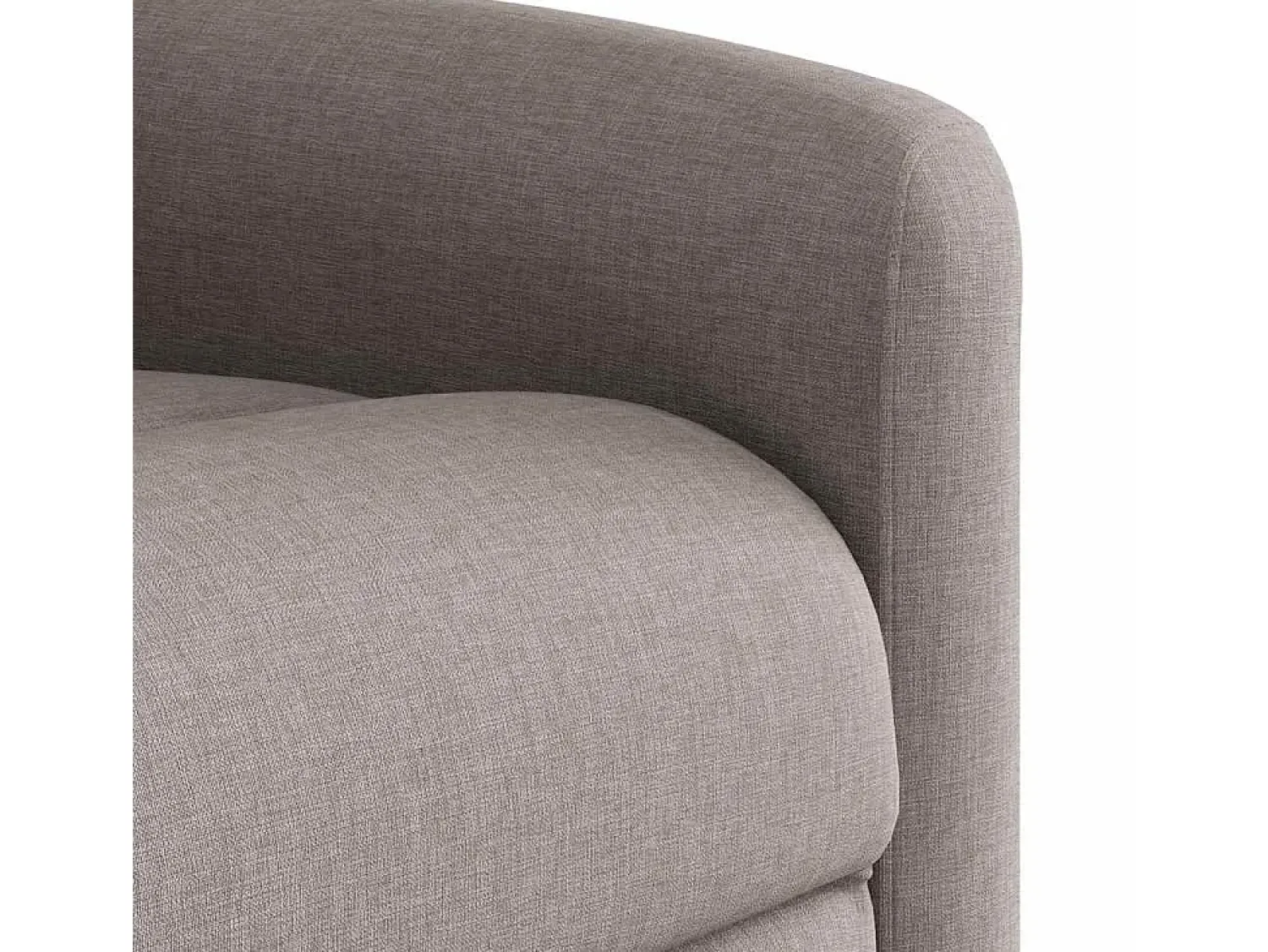Poltrona de massagens reclinável tecido cinzento-acastanhado SHL883352^ Poltrona