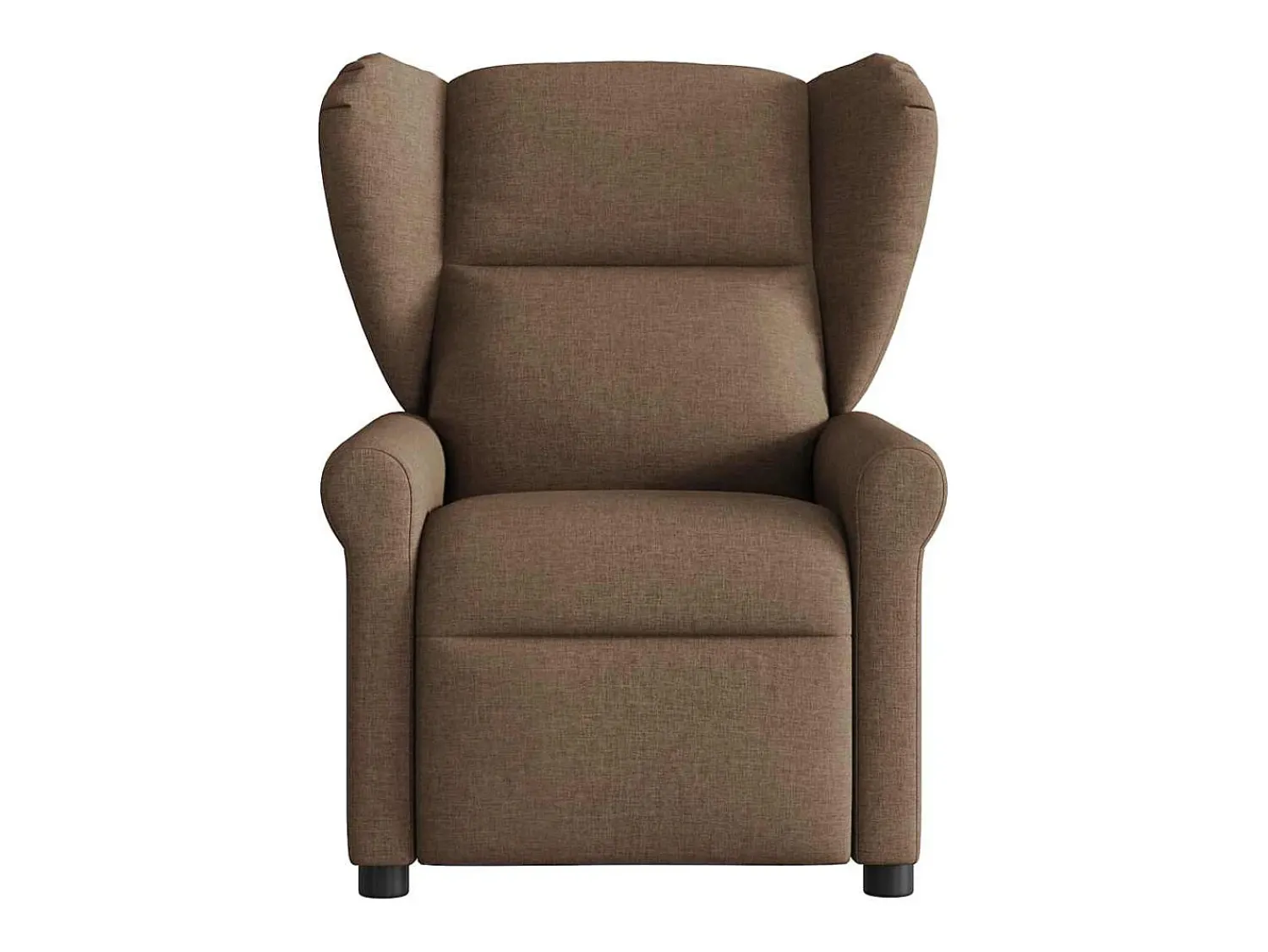 Outlet Poltrona de massagens reclinável tecido SHL258342 Castanho