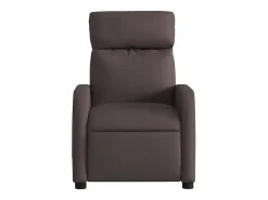 Poltrona de massagens reclinável tecido -escuro SHL140240^ Poltrona