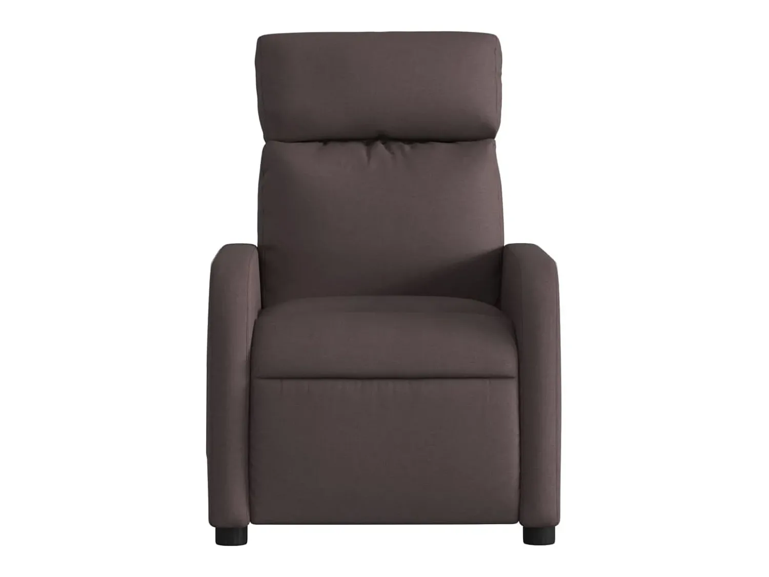 Poltrona de massagens reclinável tecido -escuro SHL140240^ Poltrona