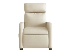 Poltrona de massagens reclinável elétrica tecido SHL505041^ Poltrona