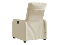 Poltrona de massagens reclinável elétrica tecido SHL505041^ Poltrona
